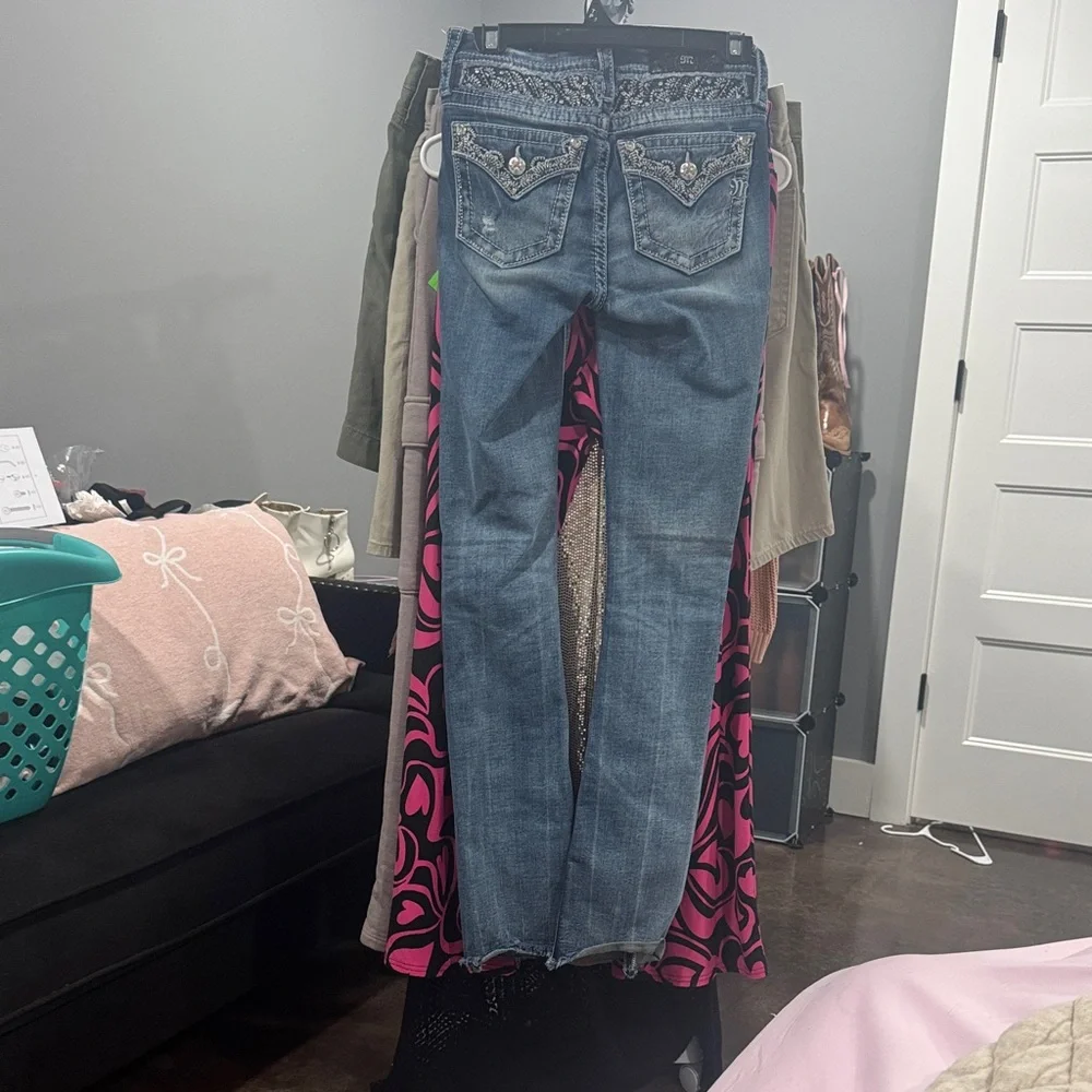 Miss Me Women's Blue Boot Cut Jeans - Picture 2 of 2